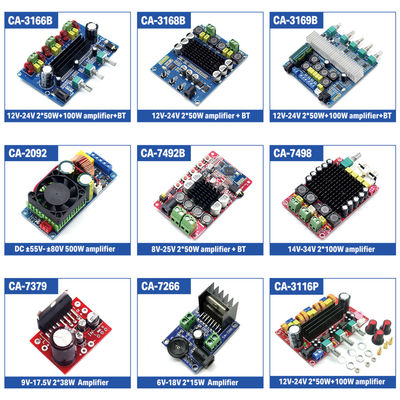 150W+150W Hochleistungsverstärker-Audio-Board mit DC 12-28V Ausgang für Heimkino-Stereo-Equalizer