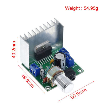 TDA7297 12V Doppelkanal-Leistungsverstärker-Audio-Board mit Audio- und Geräuschfreiheit