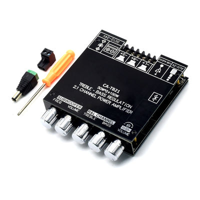 CA-TB21 2.1 Kanal BT Subwoofer Verstärker Audio Board 2*50W+100W 12-24V AMP