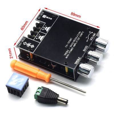 CA-502MT 5.0 BT Digital Audio Amplifier Board 2*50W 12-24V AMP-Modul