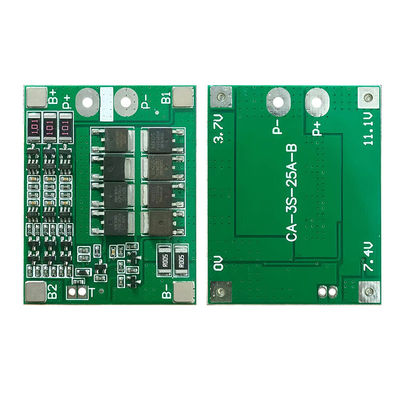 CA-3S-25A-B-T Li-Ion 18650 BMS PCM Batterieschutzplatte BMS PCM mit Ausgleich für Li-Ion Lipo Batteriezellpaket Modul DIY