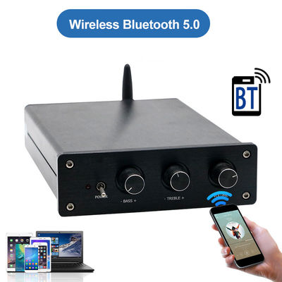 100W*2+200W Home Audio Power Amplifier mit Bluetooth 5.0 und 2,1-Kanal Mini HiFi Stereo Klasse D Digital Amp