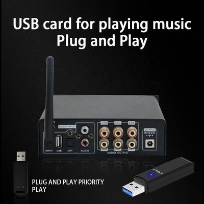 2.1 Kanal 100W Ausgangsleistung Wireless Bluetooth Digital Audio HIFI Leistungsverstärker für Heimaufnahmen