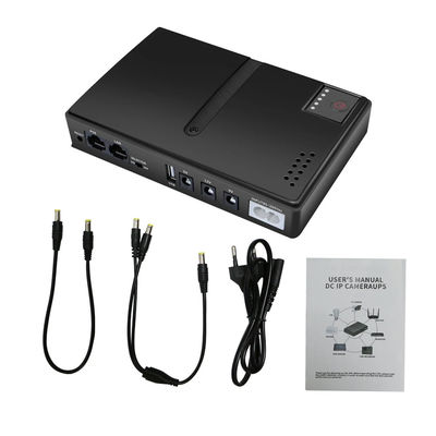Mini 10400mAh 36W ununterbrochene Stromversorgung (UPS) für Router Modem CCTV-Sicherheitskamera AC DC konfigurierbare Stromquelle