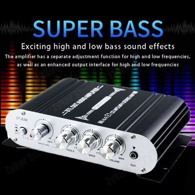 2.1 Kanal 12V Verstärker Board Subwoofer Home Power Verstärker Schaltkreis Board Wiederaufladbarer Verstärker De Potencia Hi-Fi Digital