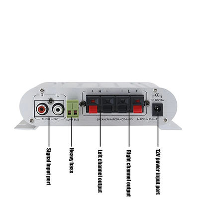 2.1 Kanal 12V Verstärkerplatte mit 80WX2+80W Ausgangsleistung für Heim-Hi-Fi-Digital Audio