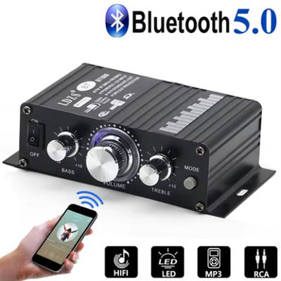 AK-270 12V Bluetooth-Audioverstärker mit geringer Leistung, 2.0-Kanal-Ausgang, HIFI-Mini-Leistungsverstärker für Heimkinosystem