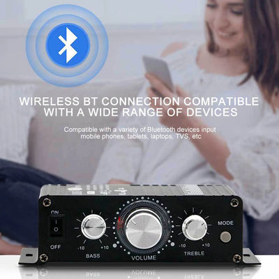 AK-270 12V 30W + 30W 2,0 Kanal Bluetooth-Leistungsverstärker für Heimkino