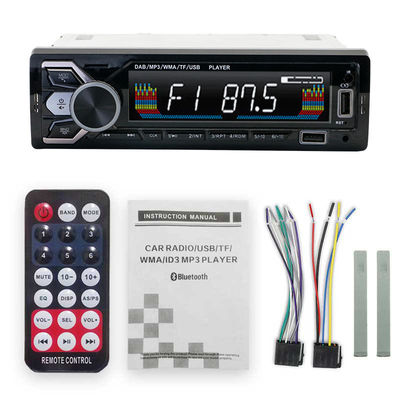 Universal 60Wx4 Car Radio Srereo MP3-Player FM-Empfänger Radio Stereo Audio Musik USB/SD mit Dash AUX Eingang