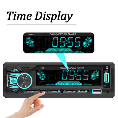 Universal 60Wx4 Car Radio Srereo MP3-Player FM-Empfänger Radio Stereo Audio Musik USB/SD mit Dash AUX Eingang