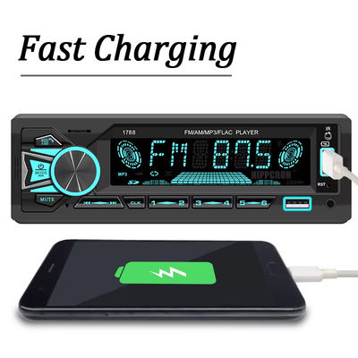 Universal 60Wx4 Car Radio Srereo MP3-Player FM-Empfänger Radio Stereo Audio Musik USB/SD mit Dash AUX Eingang