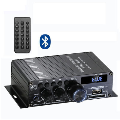 AK-380 2.0-Kanal Bluetooth v5.0 Audioverstärker mit 100-300W Ausgangsleistung für Heimkino