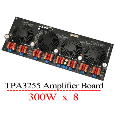 TPA3255 8-Kanal 300W Digital Power Amplifier Board Hochleistungs-Klasse D-Audioverstärker für Heimkino