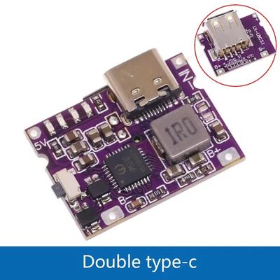 IP5310 Step-Up Power Module Typ-C USB Boost Converter 5V 4.2V 3A Lithiumbatterie-Ladebrett mit LED-Anzeiger