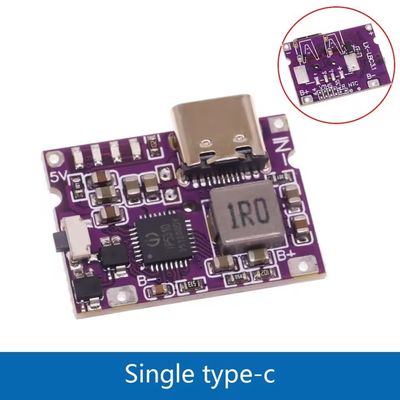 IP5310 Step-Up Power Module Typ-C USB Boost Converter 5V 4.2V 3A Lithiumbatterie-Ladebrett mit LED-Anzeiger