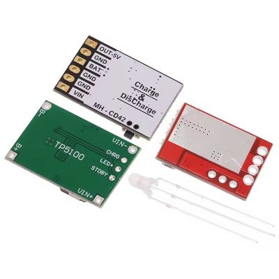 TP5100 TP5000 Auflademanagement-Stromversorgungsmodul 18650 1A 2A 5V Kompatibel mit 4.2V 8.4V 1S 2S Lithiumbatterien
