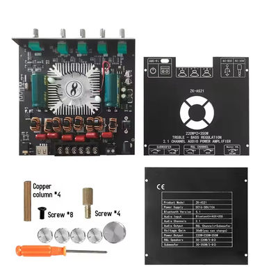 ZK-AS21 2.1 Kanal Audio Verstärker Modul TPA3255 Subwoofer 220WX2+350W 220WX2+350W Verstärker Board ZK-AS21