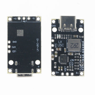 Typ-C USB 2/3S BMS 15W 8.4V 12.6V 1.5A Lithium-Batterie-Ladebeschleunigungsmodul mit ausgewogener Unterstützung Schnellladung mit Indikator