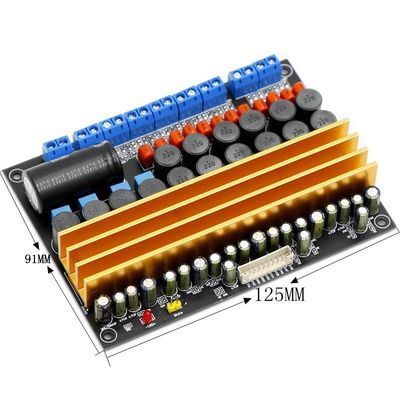 Gleichspannungsadapter TPA3116 7.1 8-Kanal 100W 100W 6*50W Klasse D Digitale Leistungsverstärkerplatte für Lautsprecher LED-Beleuchtung Kein Licht