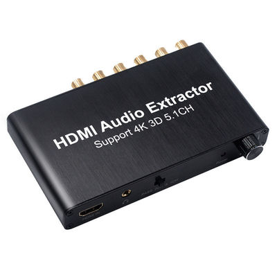 HDMI zu 3,5 mm RCA Analog Audio Converter Extractor Decoder Verstärker für PS4 DVD 5.1 Kanal Sound Splitter Private Mold