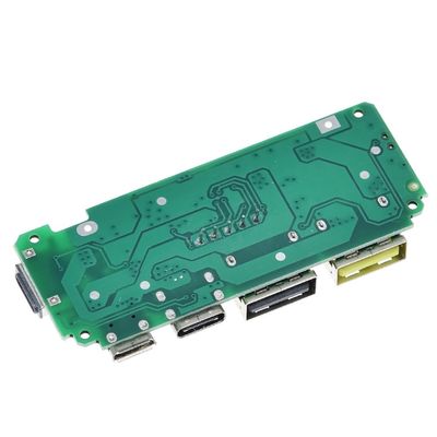 Dual USB 5V 2.4A Micro/Type-C LED USB Mobile Power Bank 18650 Lademodul Lithiumbatterie-Ladegerät Schaltkreisschutz