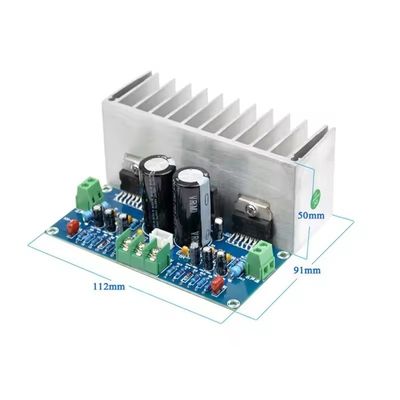 Hochleistungsklasse D Dual AC12-32V Audioverstärker 2*100W TDA7293 Stereo-Digitalverstärker für Lautsprecher