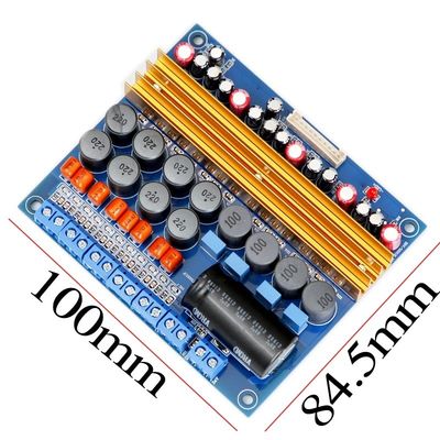 TPA3116D 5.1 Kanal Digitalverstärkerplatte der Klasse D 100W+100W+4*50W für leistungsstarke Lautsprecher