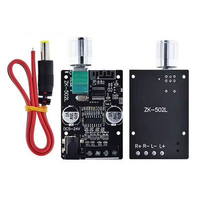 ZK-502L Mini für Bluetooth 5.0 DC 5-24V 50Wx2 Stereo Leistungsverstärker Wireless Audio Digital Board für Bluetooth Verstärker Spe