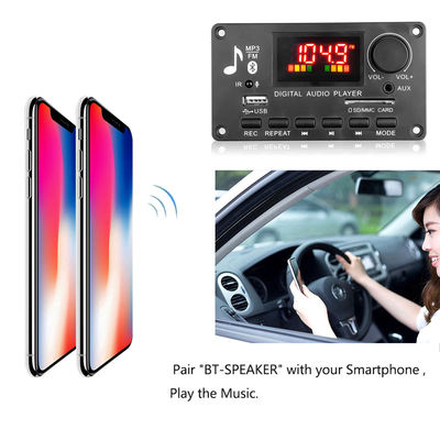 80W Verstärker-Board Bluetooth 5.0 MP3 Decoder Board mit DC 5V-26V Leistungsbereich für Auto Audio
