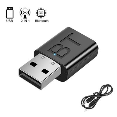 Bluetooth 5.0 Audio Adapter mit 10m Übertragungsreichweite und Dual Mode für drahtloses Audio-Streaming