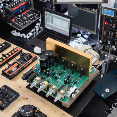 100W 2.0 Channel Audio Amplifier Board PCB Module 16x14x6cm