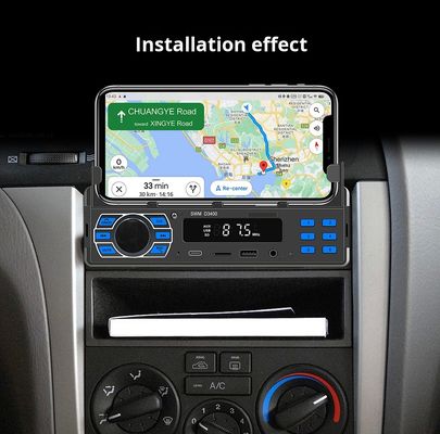 Creatall HD Lossless Music Car MP3 Player mit zentraler Steuerung, Multifunktions-USB-Flash-Laufwerk, Kartensteckplatz, UKW-Radio