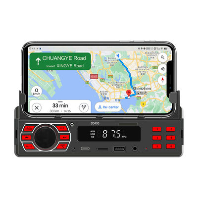 Creatall HD Lossless Music Car MP3 Player mit zentraler Steuerung, Multifunktions-USB-Flash-Laufwerk, Kartensteckplatz, UKW-Radio