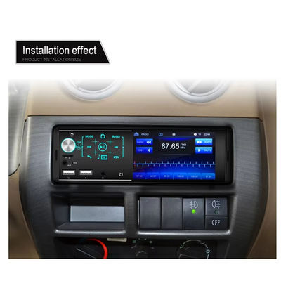 4.1inch Portable Car Stereo Dual USB HD Touchscreen für Bluetooth MP5 Player Farbenfrohe Lichter Autoradio Auto Radio CD für DVD VCD