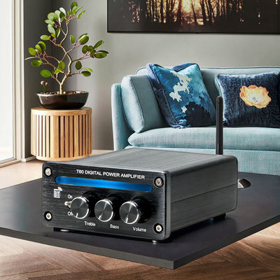 2.0 Kanal 2*100W BT 5.0 RGB Licht Einstellbar Höhen Bass High-Power Linearverstärker Neu Digital Stereo Home Mini Hifi