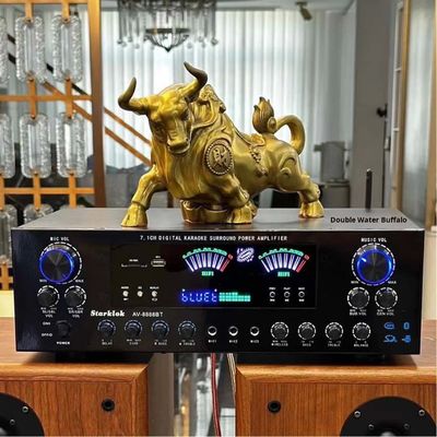 AV-8888BT Professioneller 7.1-Kanal 2000W Ultra-Hochleistungs-Heimkino-Verstärker BT Wireless Home KTV Surround-Sound-System