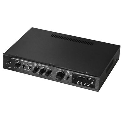 5.1-Kanal 120W*2+25W*3 HIFI-Leistungsverstärker mit optischem und koaxialem Eingang, BT 5.0, Super Bass, für Heimkino, Karaoke-Party