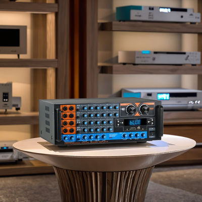 ZX-12B 4.0 Kanal 800W HiFi-Audioverstärker Hochleistungs-Hochleistungs-BT-Wireless-Home-Audio-Großer Digitalempfänger-Verstärker