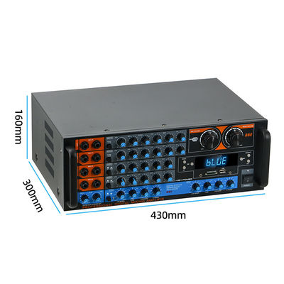 ZX-12B 4.0 Kanal 800W HiFi-Audioverstärker Hochleistungs-Hochleistungs-BT-Wireless-Home-Audio-Großer Digitalempfänger-Verstärker