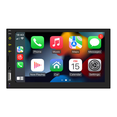 7 Zoll Auto für MP5 Player mit für BT Wireless HD Rücksicht Kamera CarPlay Android Auto Dashboard Radio Wired Dashboard Radio