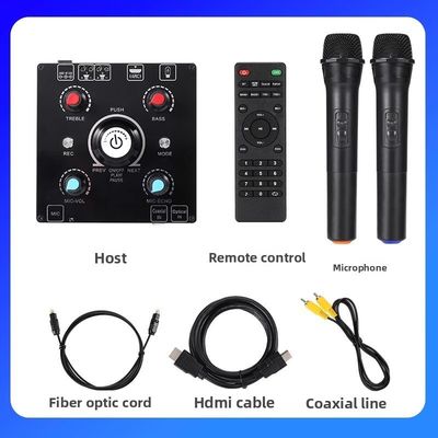 2.0 Kanal Hochleistungs 100W Wireless Karaoke Verstärker BT Verlustlose Dekodierung HDML ARC Glasfaser Koaxial Elektronik
