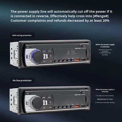 Creatall Neutral JSD-530L Car MP3-Player mit USB-Verbindung für Bluetooth-Karte Funkzentralsteuerung Verlustlose Klangqualität