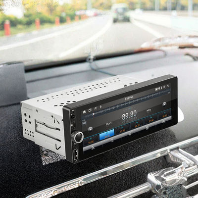 Single-DIN 6,86 Zoll CarPlay/Android Auto Autoradio mit Touchscreen LCD USB-Anschluss Armaturenbrett-Platzierung