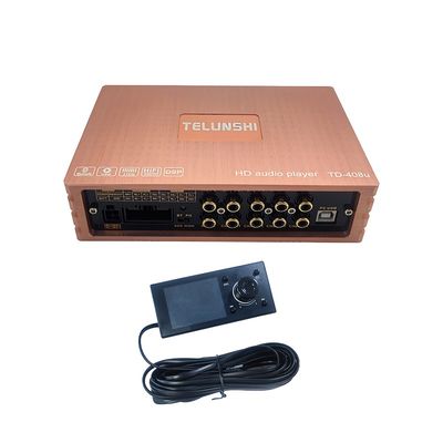 Heiß verkaufte 4*50W Class AB Auto-Verstärker 4-Kanal DSP Frequenzweichen Subwoofer-Verstärker Auto Power (Ohne Bedienfeld)