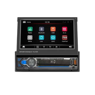 7-Zoll-Einzylinder-Teleskop-Bildschirm-Auto MP5/Mp4/Mp3-Player Smart BT Wireless Zentralsteuerung FM-Radio-Player