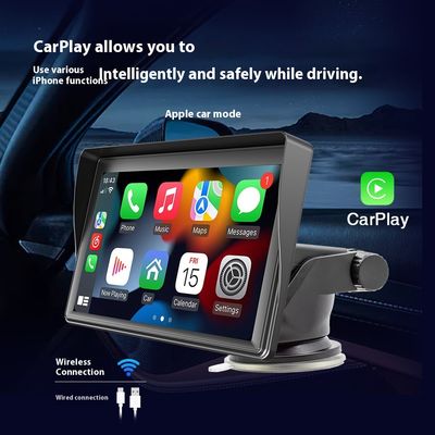 Creatall 7-Zoll Portable Wireless CarPlay MP5-Player für Bluetooth Neue grenzüberschreitende Multimedia-Karte Schlitze Kopfteil unterstützt WAV