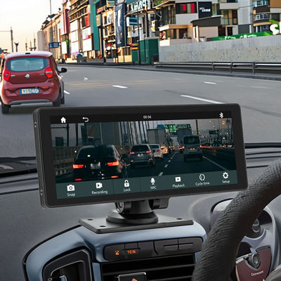 Creatall 10,26 Zoll tragbare IPS-Bildschirm für Bluetooth MP5-Player mit 1-Jahres-Garantie Dashboard Dash Cam Wireless CarPlay