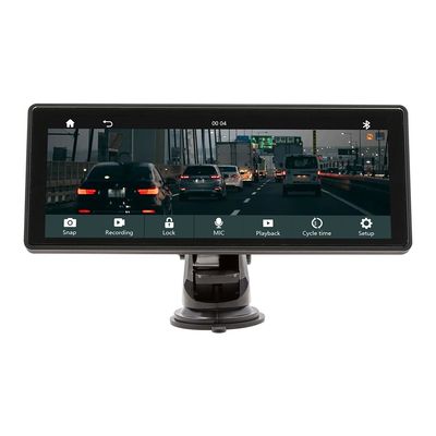Creatall 10,26 Zoll tragbare IPS-Bildschirm für Bluetooth MP5-Player mit 1-Jahres-Garantie Dashboard Dash Cam Wireless CarPlay