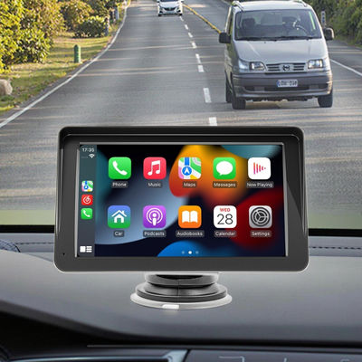 Creatall 7-Zoll Tragbares Auto-Navigationssystem Rückfahrkamera Drahtlos für Bluetooth MP5 HD USB-Anschluss Cross-Border Carplay