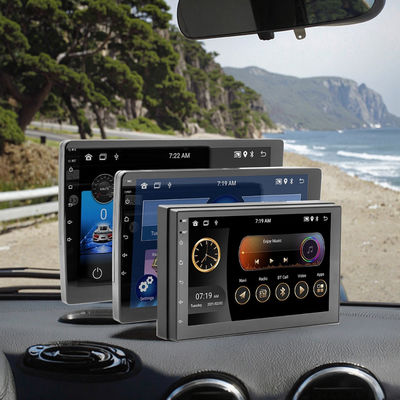 Creatall 7/9/10 Zoll All-in-One Android GPS-Navigation für Bluetooth Zentralsteuerung Großes Dashboard Rückwärtsspieler CarPlay